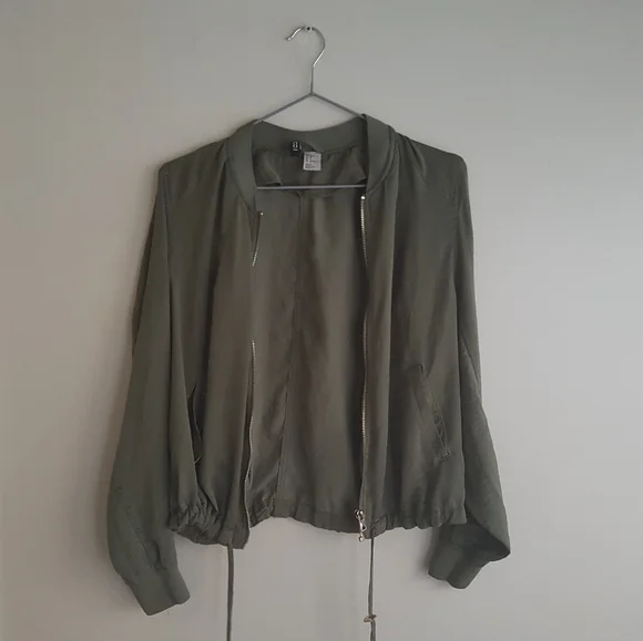 Green Bomber Jacket - Picture 1 of 3